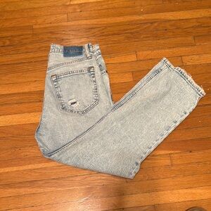 Abercrombie and Fitch Ankle Straight Ultra High-Rise Jeans, Size 26, 2s